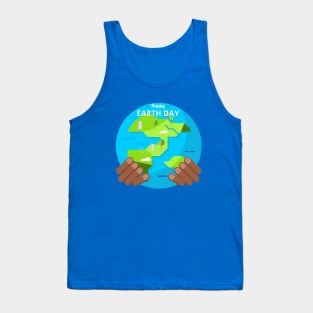 african happy Earth Day Tank Top